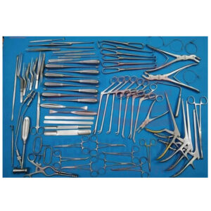 Basic Manual Craniotomy & Laminectomy Orthopedic Spinal Surgical Instruments Stainless Steel 78 Piece Set