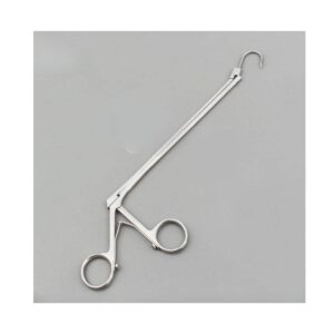 Hot Sale Top Quality Stainless Steel Gynecology Vaginal Miya Hook Ligature Suture Carrier Forceps Gynecology Surgical Instrument