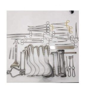 Premium Quality Abdominal Hysterectomy Surgical Set for Precision and Reliability in Uterine Surgery Abdominal Hysterectomy Set