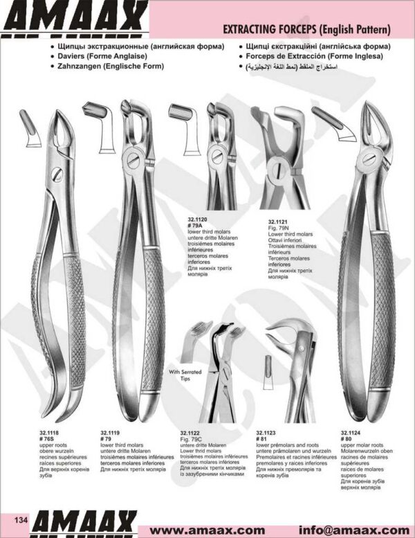 1d134-extracting-forceps-english-pattern
