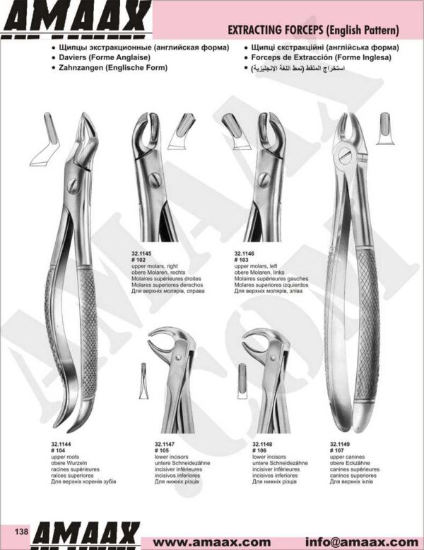 1d138-extracting-forceps-english-pattern
