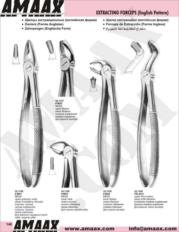 1d140-extracting-forceps-english-pattern
