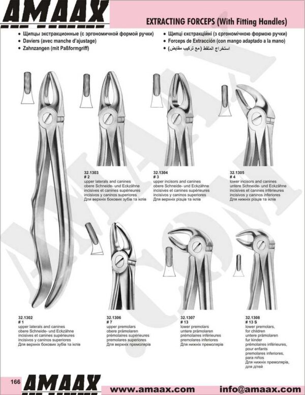 1d166-extracting-forceps-with-fitting-handles