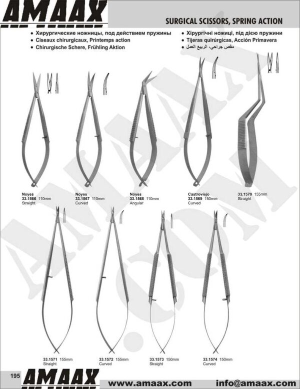 1d195-surgcal-scissors,spring-action