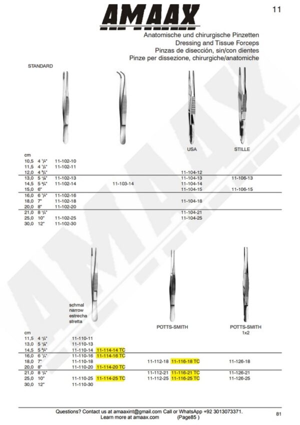 g085-usa-stille-potts-smith-tc-dressing-forceps