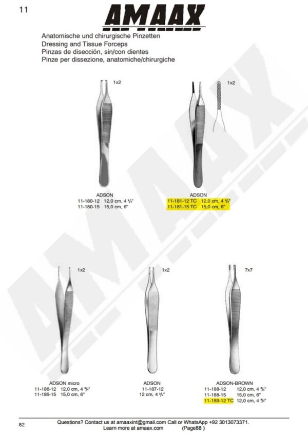 g088-adson-brown-micro-tc-tissue-forceps