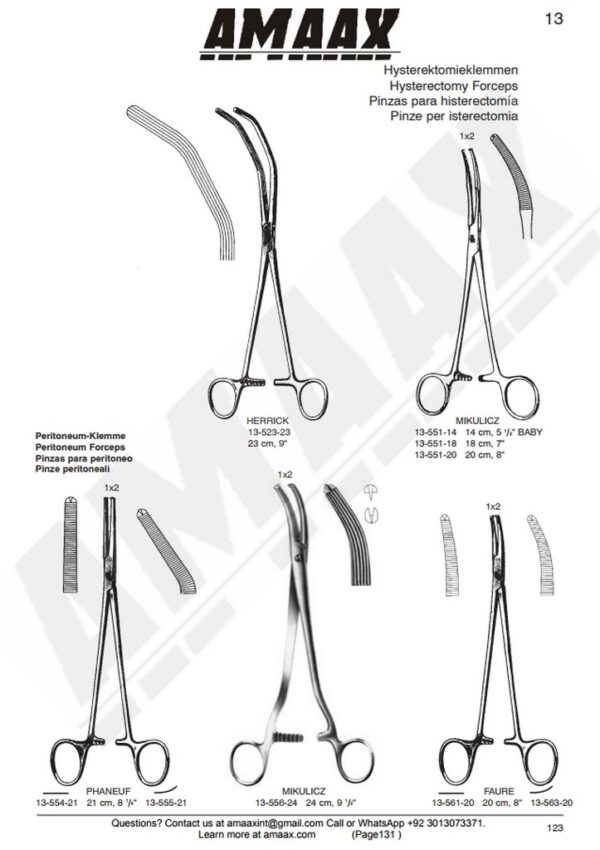 g131-herrick-mikulicz-phaneuf-faure-hemostat-fcps