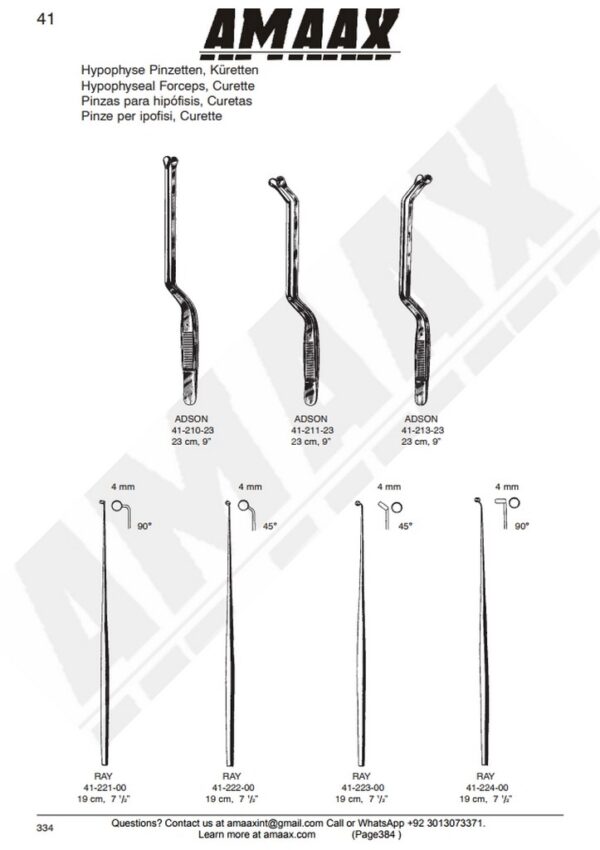 g384-adson-hypophseal-forceps-ray-curette