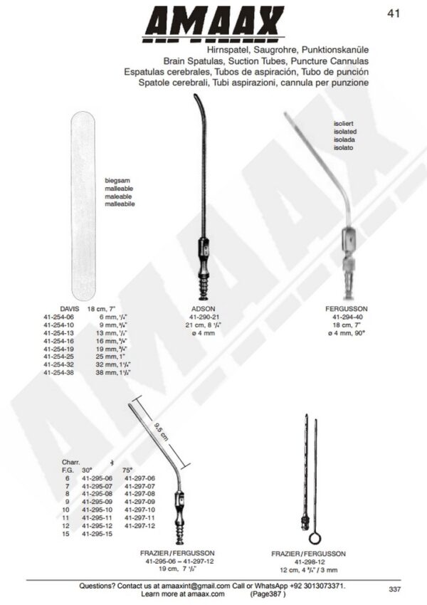 g387-davis-adson-fergusson-frazier-suction-tubes