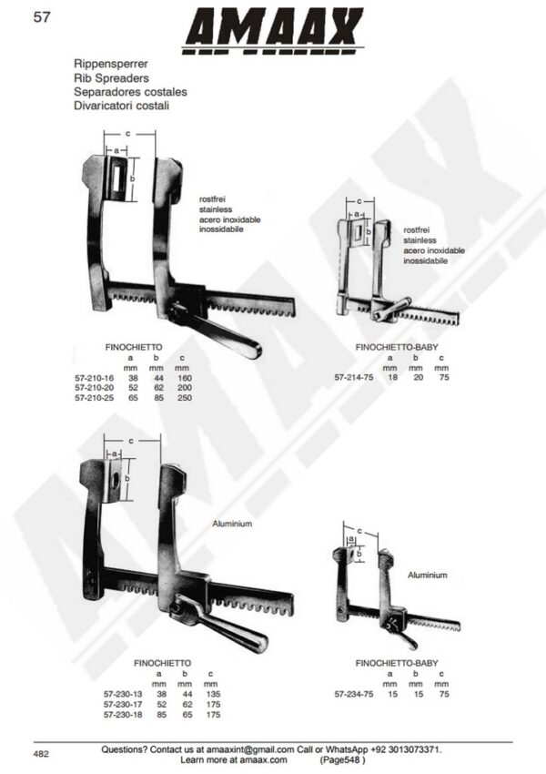 g548-finochietto-baby-rib-spreader-steel-aluminium