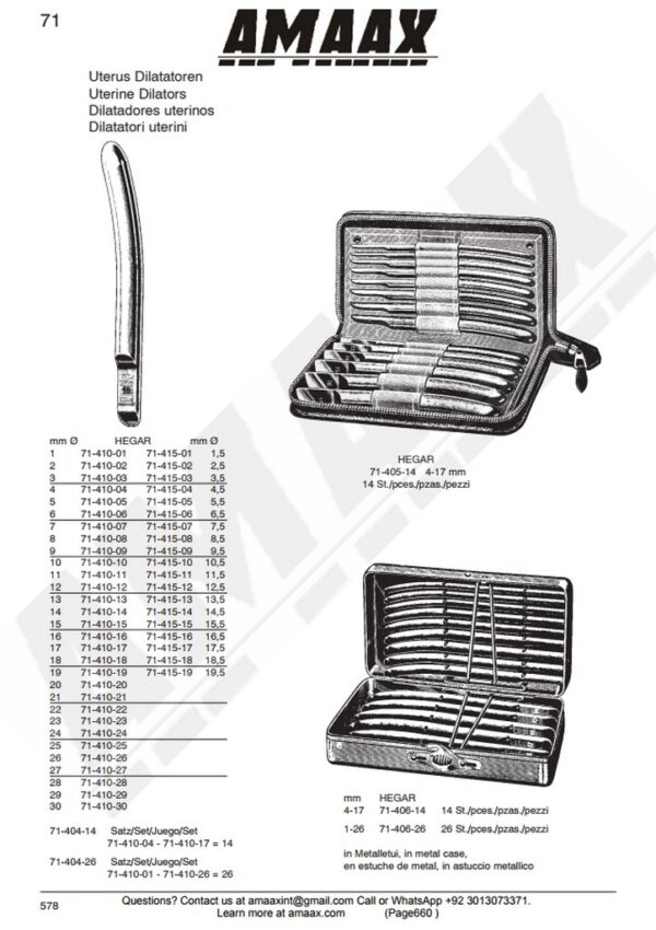 g660-hegar-uterine-dilators