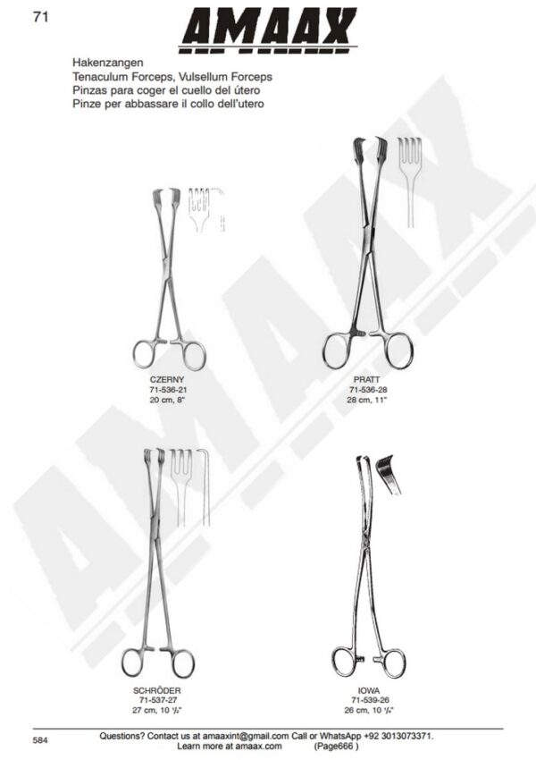 g666-czerny-pratt-schroder-iowa-tenaculum-forceps