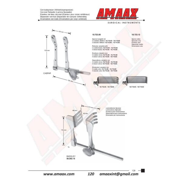m120-Cervical-Retractor-Lamina-Spreader