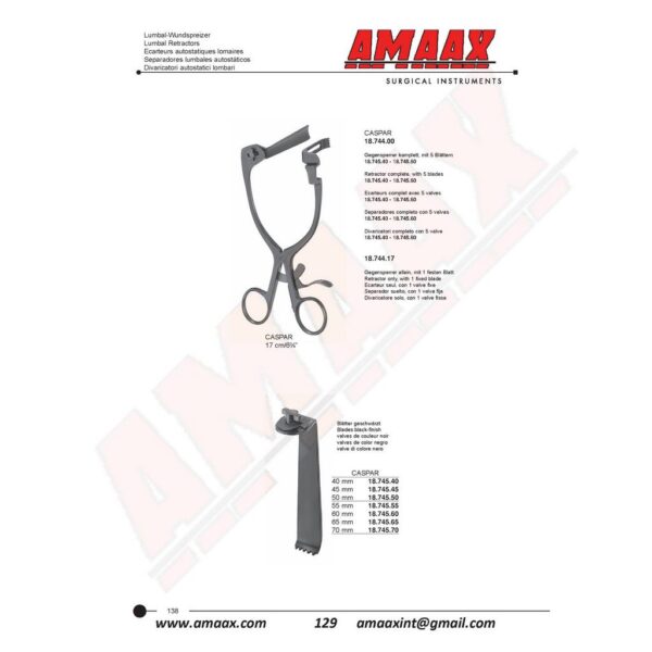 m129-Lumbal-Retractors