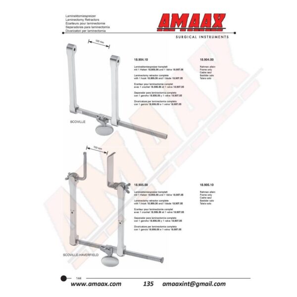 m135-Laminectomy-Retractors