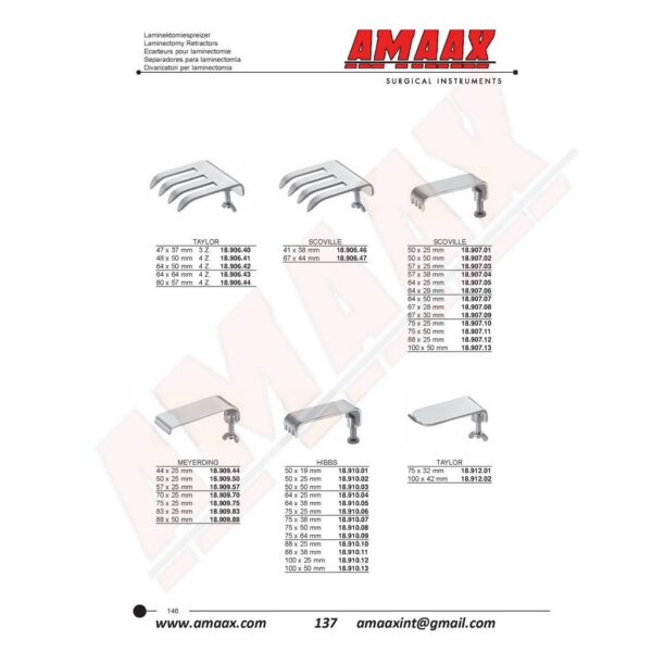 m137-Laminectomy-Retractors