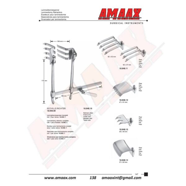 m138-Laminectomy-Retractors