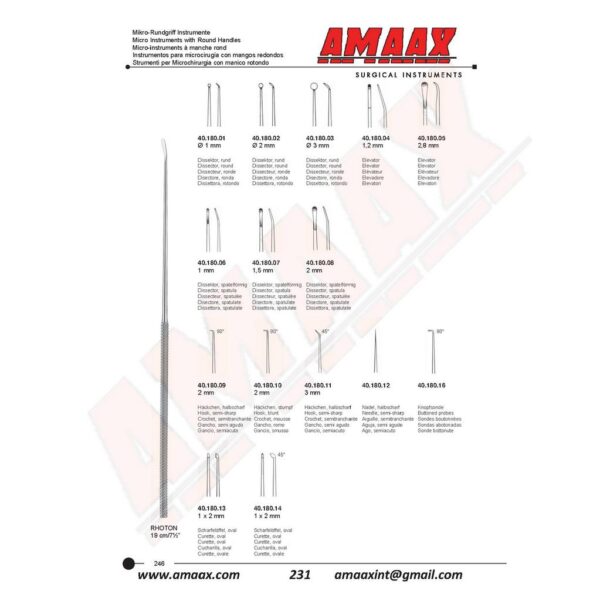 m231-Micro-Instruments-Round-Handles