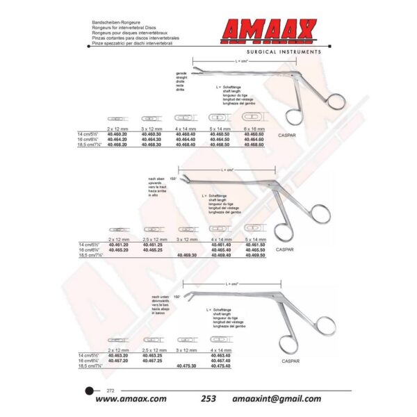 m253-Rongeurs-intervertebral-Discs