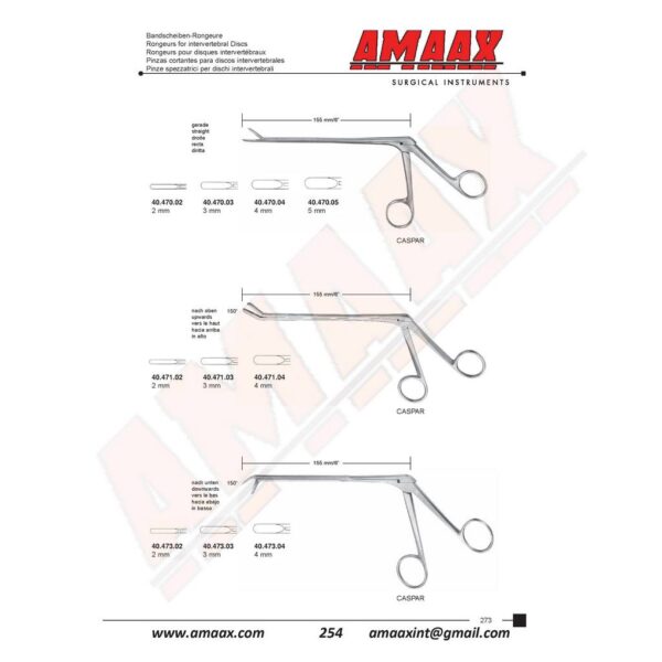 m254-Rongeurs-intervertebral-Discs