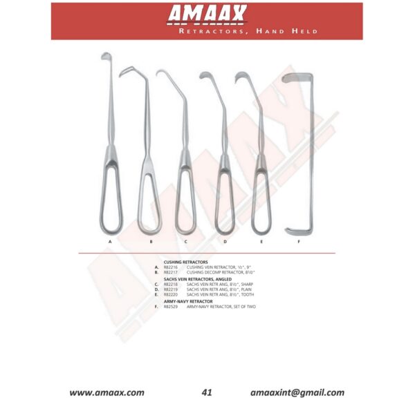 n41-vein-retractor-cushing-sachs-army-navy