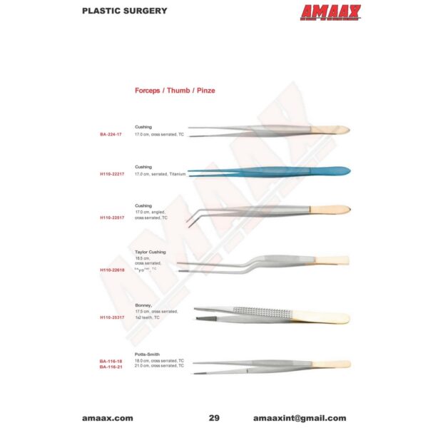 p29-forceps-thumb-pinze-cushing-taylor-bonney-potts-smith