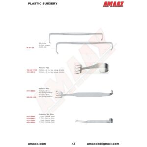 p43-retractors-divaricatori-u.s.-army-maxwell-flap-anderson-bear-claw-freeman-rake