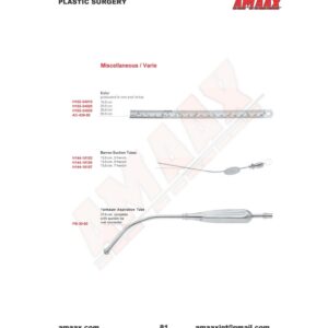 p81-miscellaneours-varie-rular-barron-suction-tubes-yankauer-aspiration