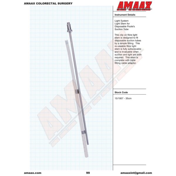 r099-light-system-light-stem-for-disposable-poole-suction-tube