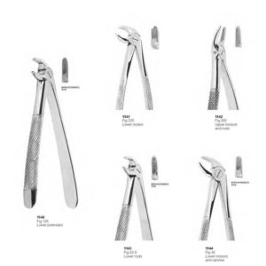 D027 Dental Extracting Forceps for children english pattern upper incisors and roots