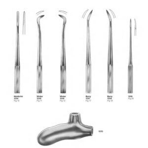 D048 Dental Root tip Elevators Heidbrink Winter Barry interchangeable tips