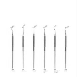 D058 Periodontal Pocket Probes permanent marking Williams Merit Goldman Fox