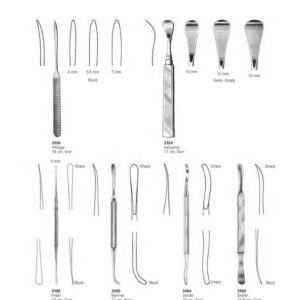 D121 Bone elevators williger henahan freer bennet seldin