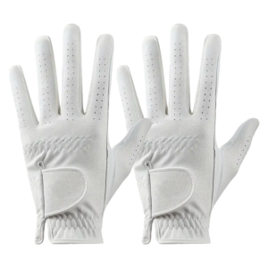 Ultra Durable Cabretta Leather Gloves for Wrist Protection Golf Whilte Glove Custom Logo