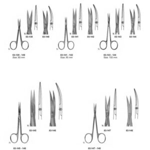 G026 Delicate Scissors Stevens Metzenbaum Ragnell