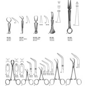 G074 Towel Clamps Jones Engl Mod Schaedel Doyen Lane Roeder Backhaus Koche Backhaus
