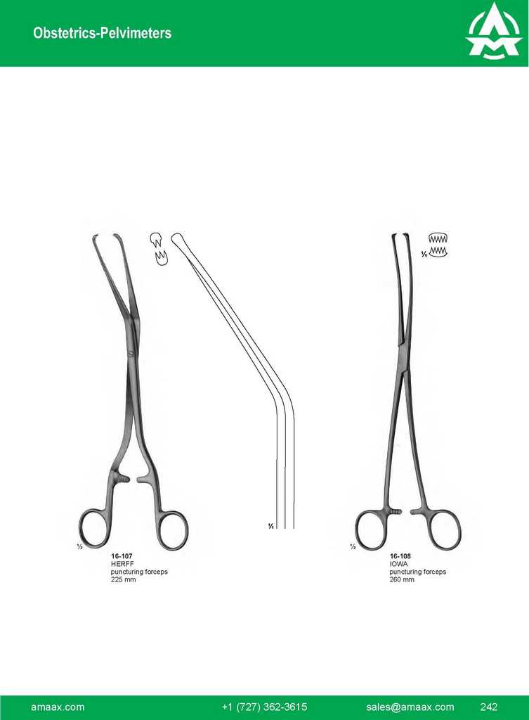 G242 Obstetrics Pelvimeters Herff Iowa