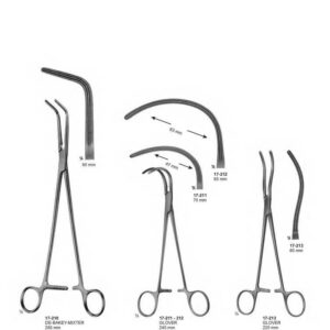 G264 Anastomosis Clamps De Bakey Mixter Glover