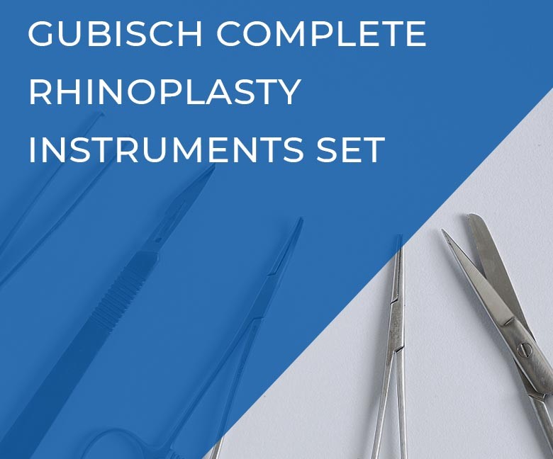 22 Gubisch Complete Rhinoplasty Instruments Set