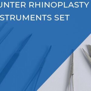 23 Gunter Rhinoplasty Instruments Set