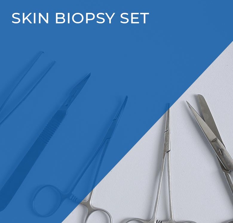 36 Skin biopsy set