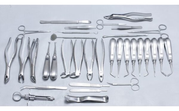 Dental extraction elevator kit34