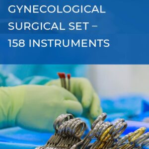 Gynecological Surgical Set 158 Instruments
