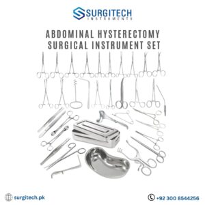 abdominal hysterectomy instrument set