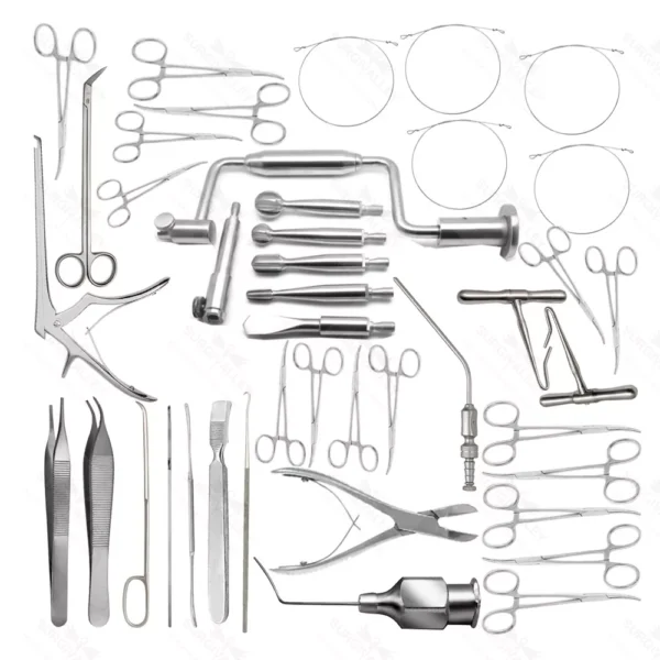 basic craniotomy instrument set