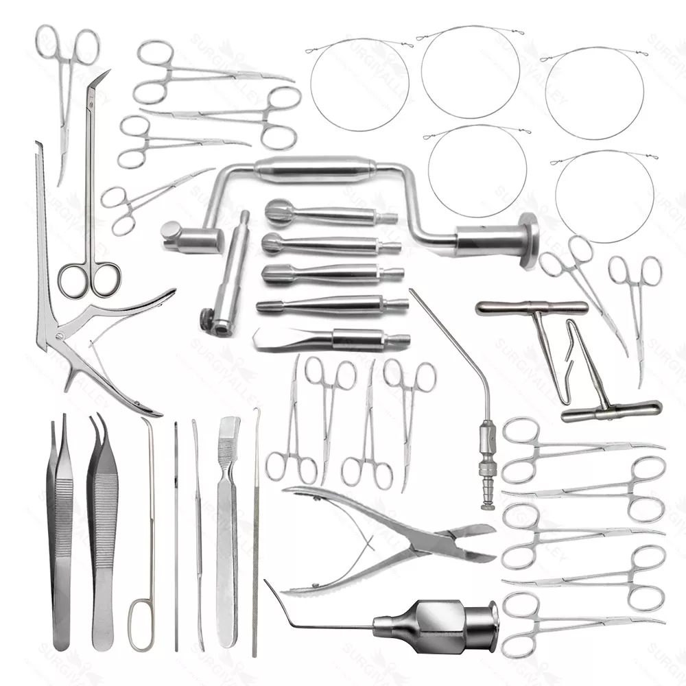 basic craniotomy instrument set
