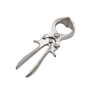 Animal Veterinary Castration Clamp for Pig Sheep Stainless Steel Bloodless Livestock Castration Forceps.