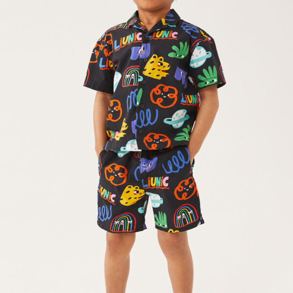 Baby Boys' Clothing Sets Clothes Boys and Girls Cotton Summer Vest Shorts Suit Kids Clothing Baby Clothes