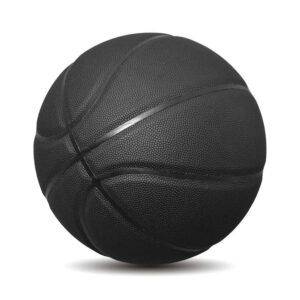 Basketball PU Leather Black Basketball Wholesale Size 7 Match Indoor and Outdoor Competition