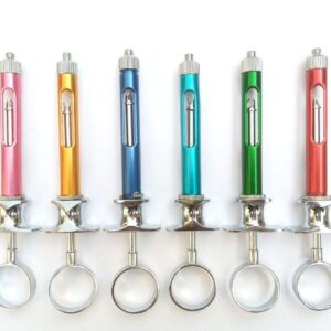 Colorful Manual Brass Dental Self Aspirating Syringe 1 8ml 2 2ml CE Certified Class I Clinical Dental Lab Equipment Anesthesia